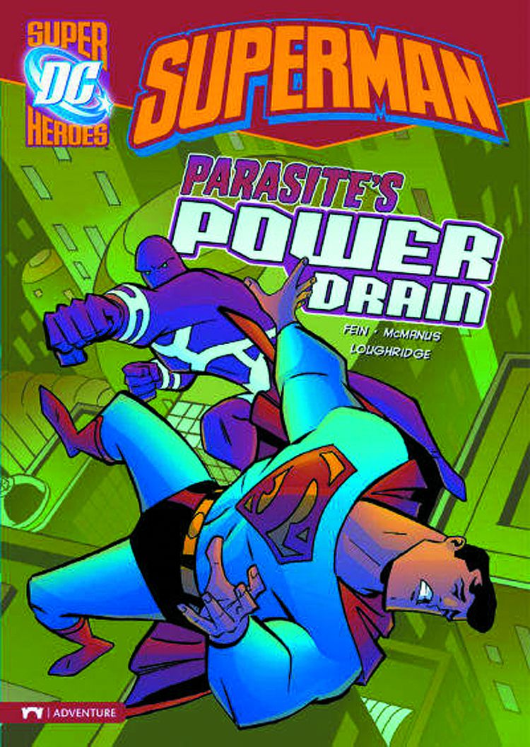 DC Super Heroes Superman TP Parasites Power Drain