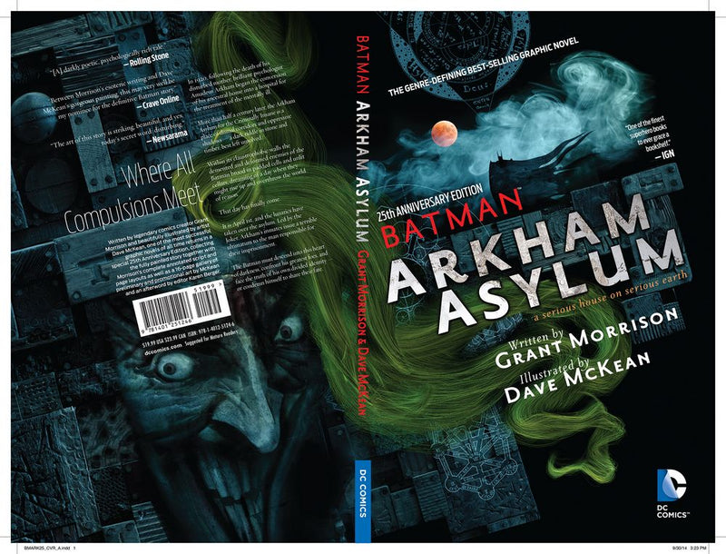 Batman Arkham Asylum 25th Anniv Dlx Ed TP