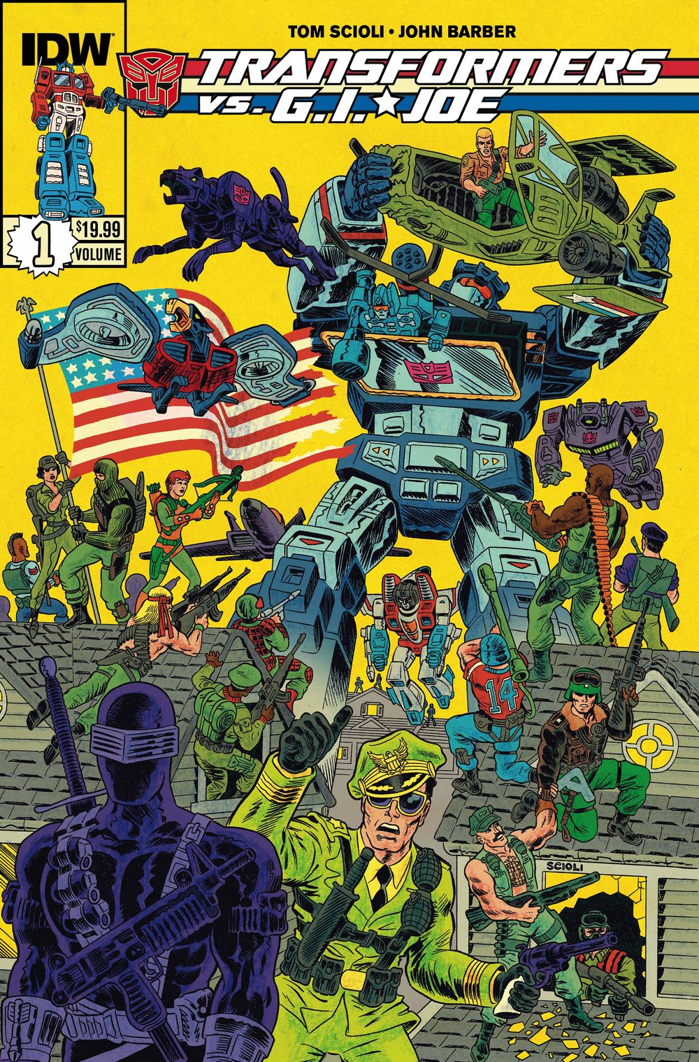 Transformers Vs Gi Joe TP VOL 01