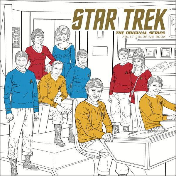 Star Trek Original Series Adult Coloring Book