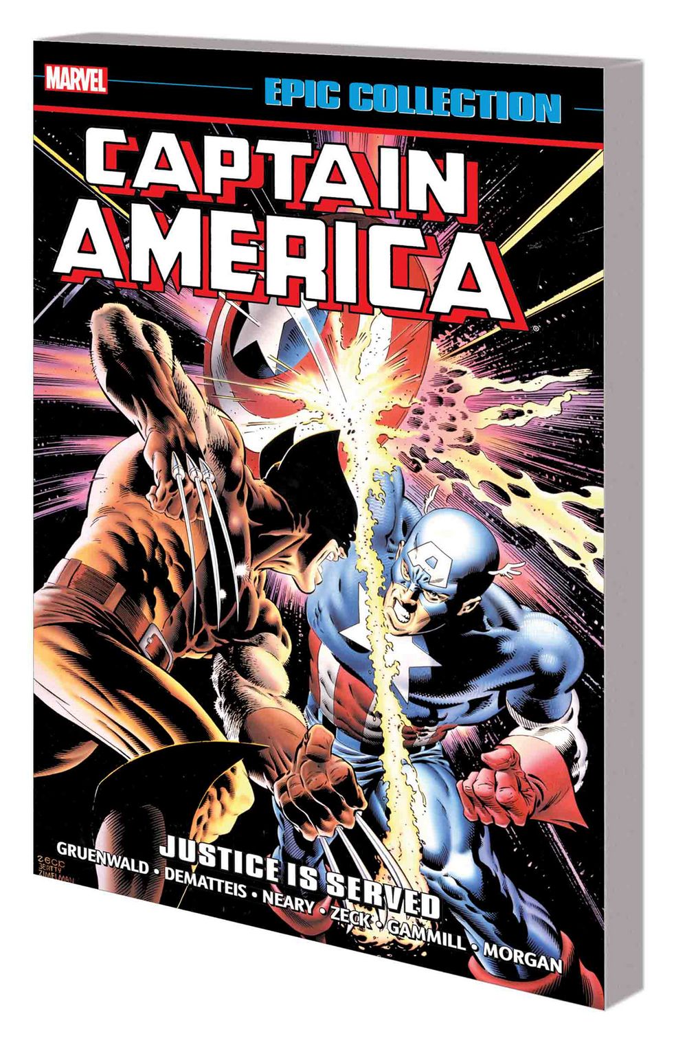 Captain America Epic Collection TPB Justice Is Served