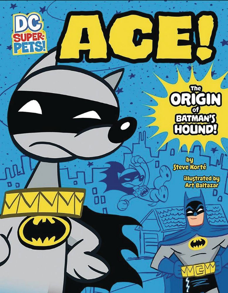 DC Super Pets Ace Origin of Batmans Dog