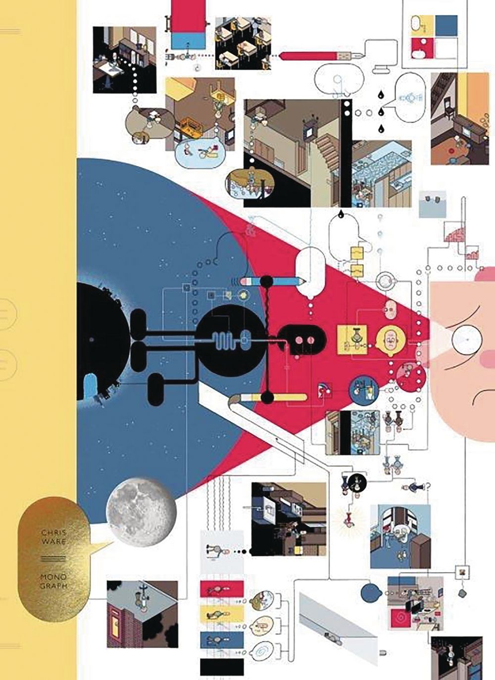 Chris Ware Monograph HC Bookplate Ed