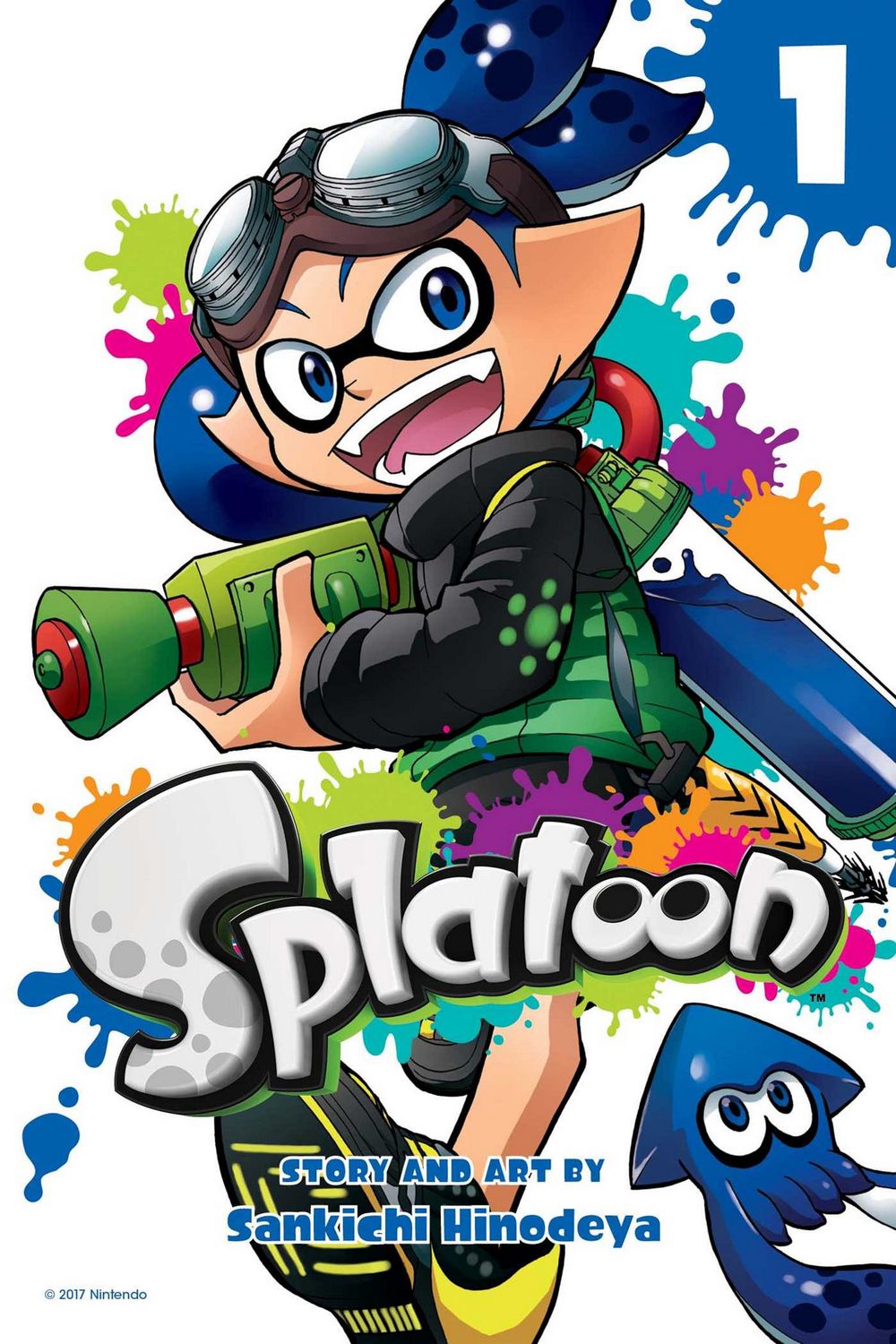 Splatoon Graphic Novel Volume 01