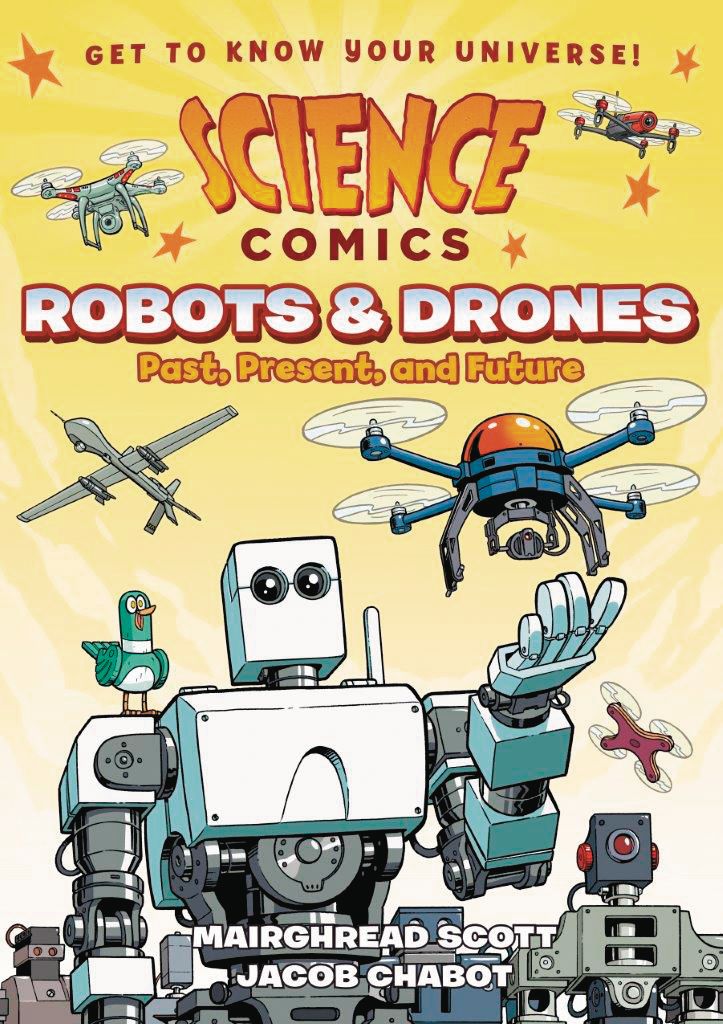 Science Comics Robots & Drones SC