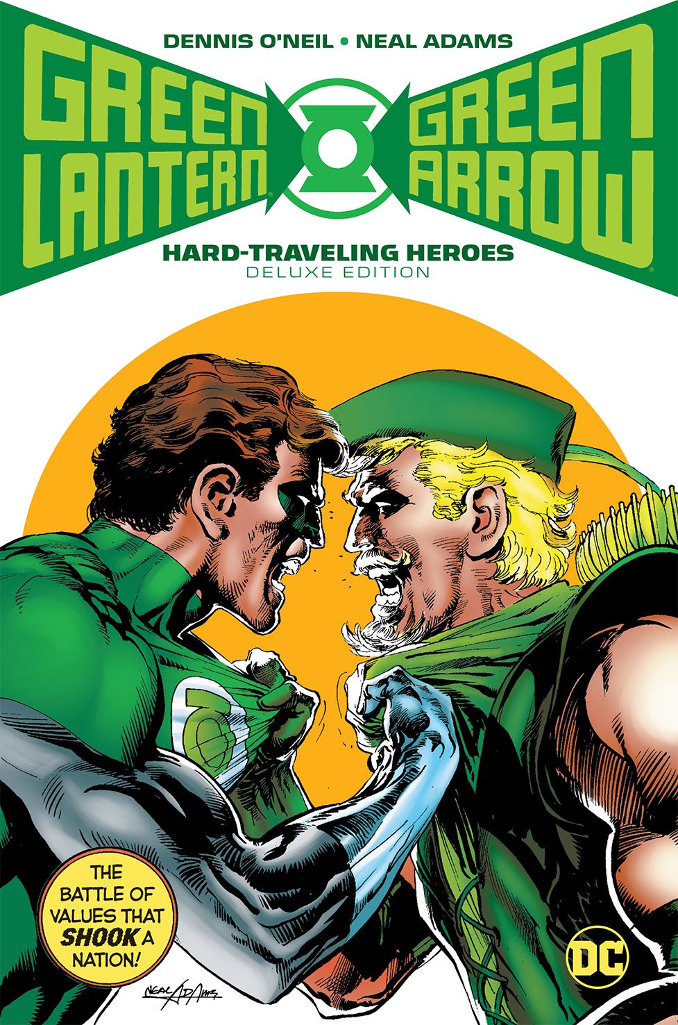 Green Lantern Green Arrow Hard Traveling Heroes Dlx HC