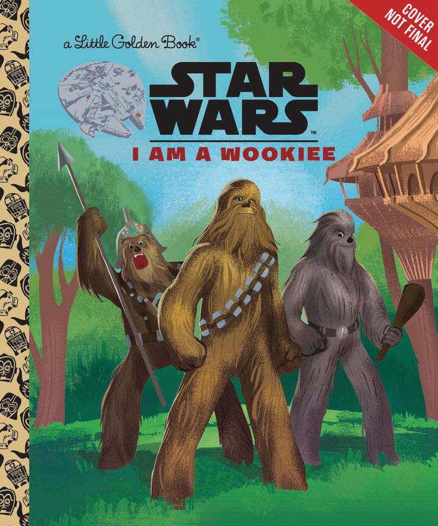 Star Wars Little Golden Book I Am a Wookiee