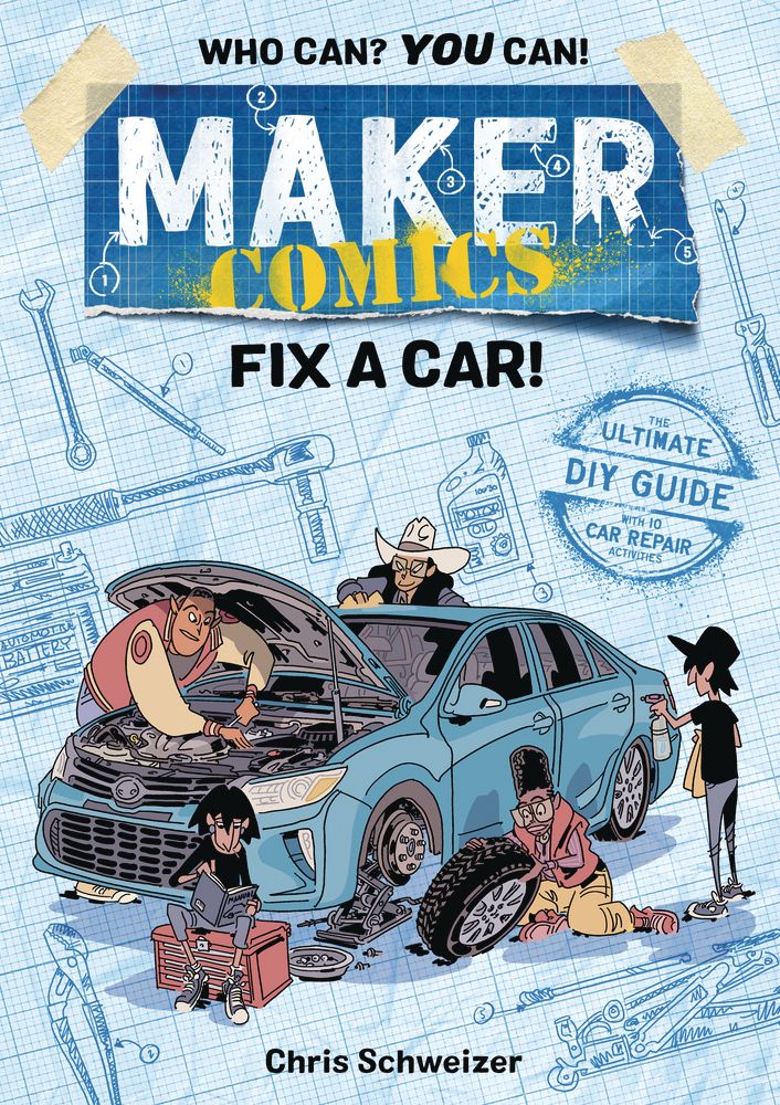 Maker Comics GN Fix a Car