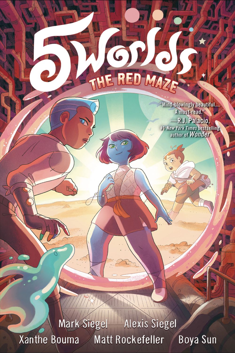 5 Worlds Graphic Novel Volume 03 Red Maze