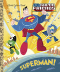 DC Super Friends Superman Little Golden Book HC