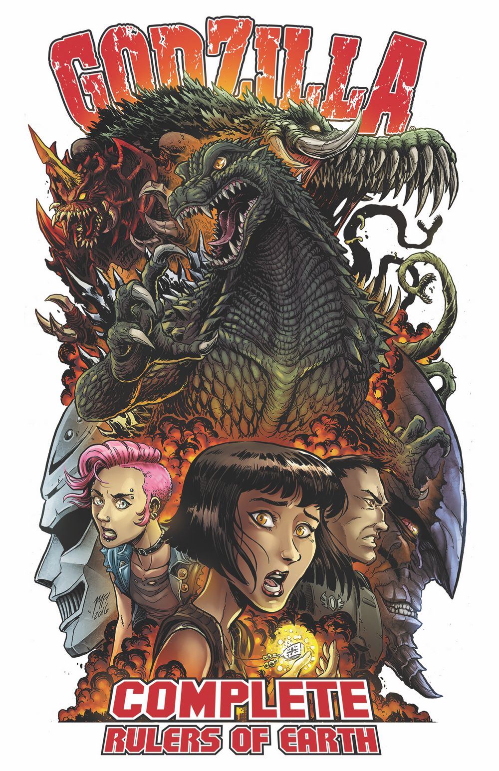 Godzilla Complete Rulers of the Earth TP VOL 01