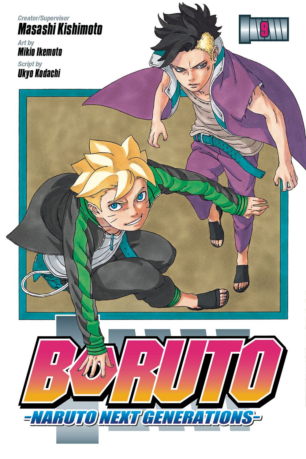 Boruto Graphic Novel Volume 09 Naruto Next Generations