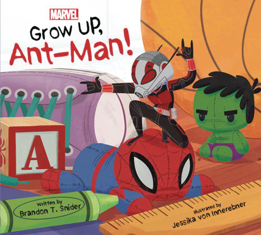 Grow Up Ant-Man Board Book