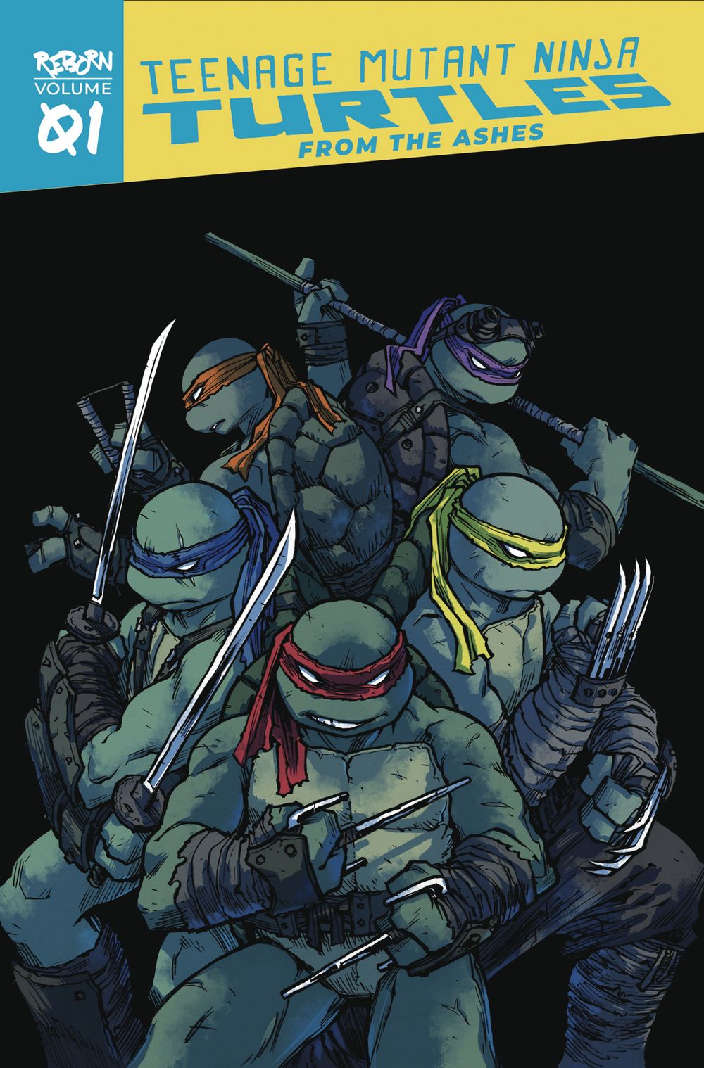 Teenage Mutant Ninja Turtles Reborn TP VOL 01 From the Ashes
