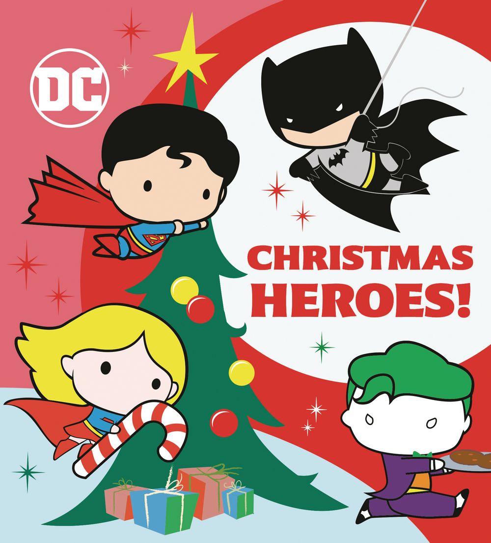 DC Justice League Christmas Heroes Board Book