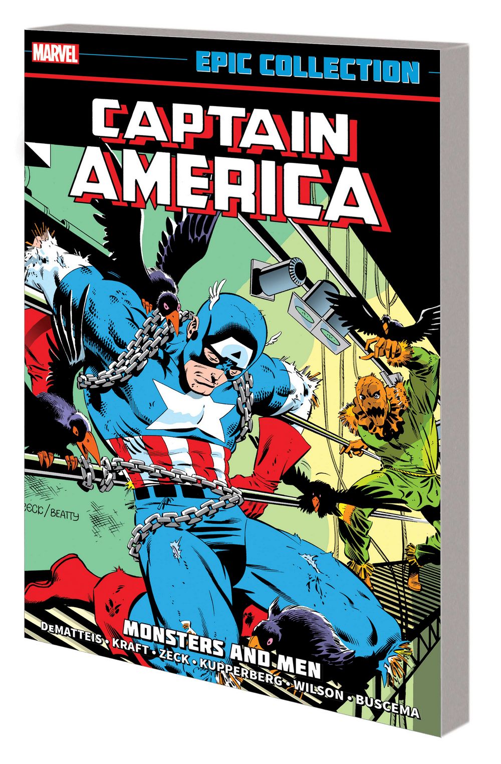 Captain America Epic Collection TPB Monsters and Men