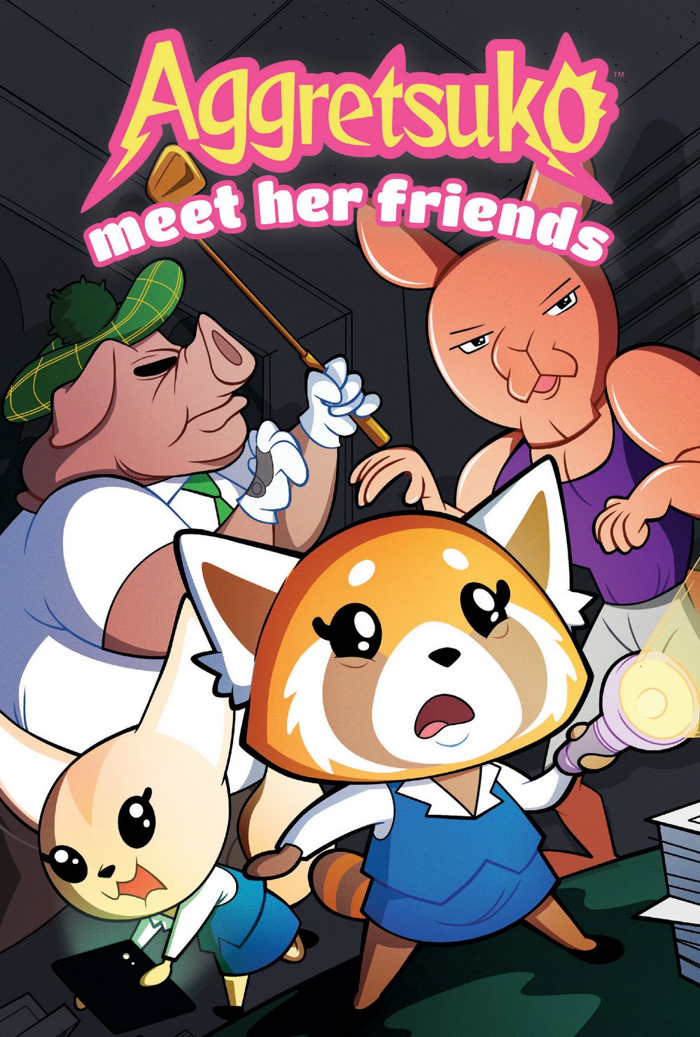 Aggretsuko HC Meet Her Friends