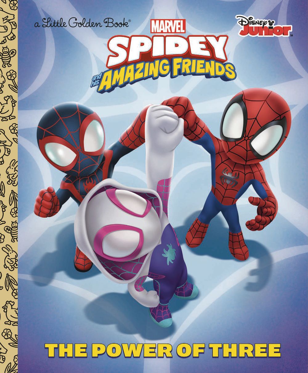 Spider-Man & His Amazing Friends Power of 3 Little Golden Book