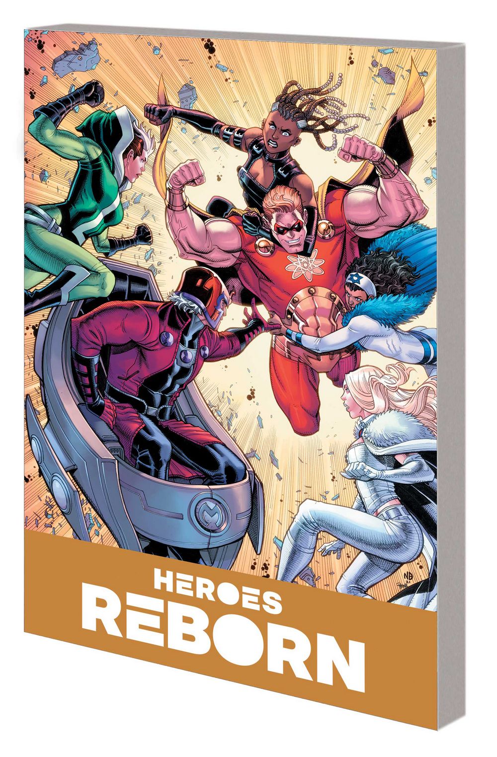 Heroes Reborn America Mightiest Hero Companion TP VOL 01