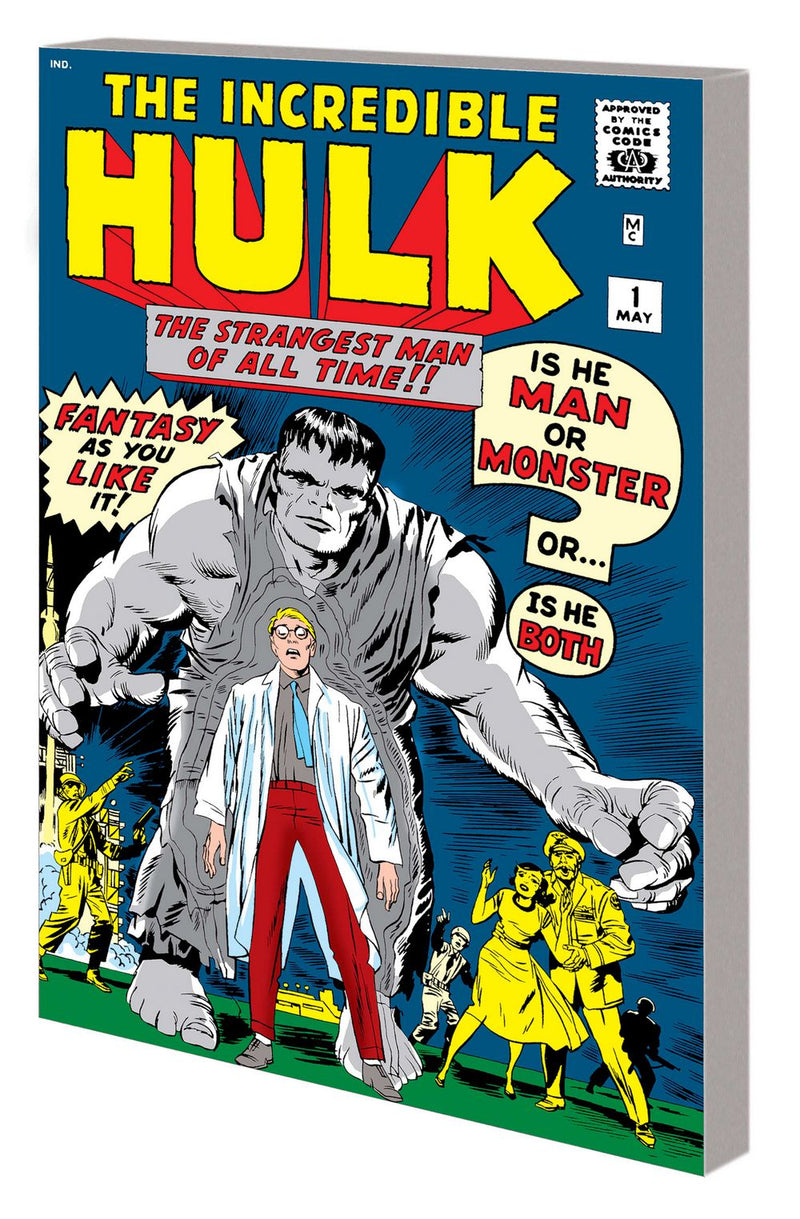 Mighty Marvel Masterworks Incredible Hulk GN VOL 01 Green Goliath Dm Var