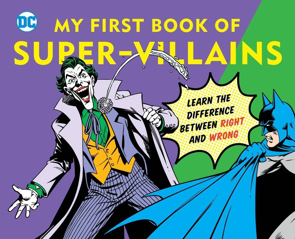 DC Super Heroes My First Book of Super Villains Board Book