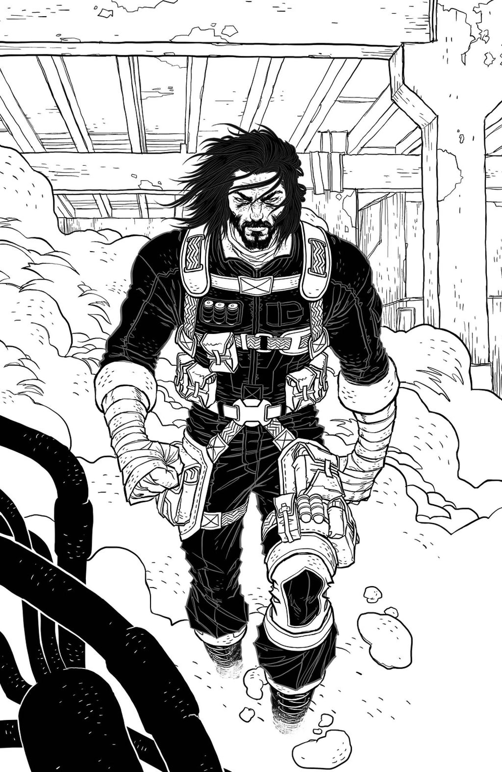 Brzrkr (Berzerker) #1 Cvr L 100 Copy Incv Grampa