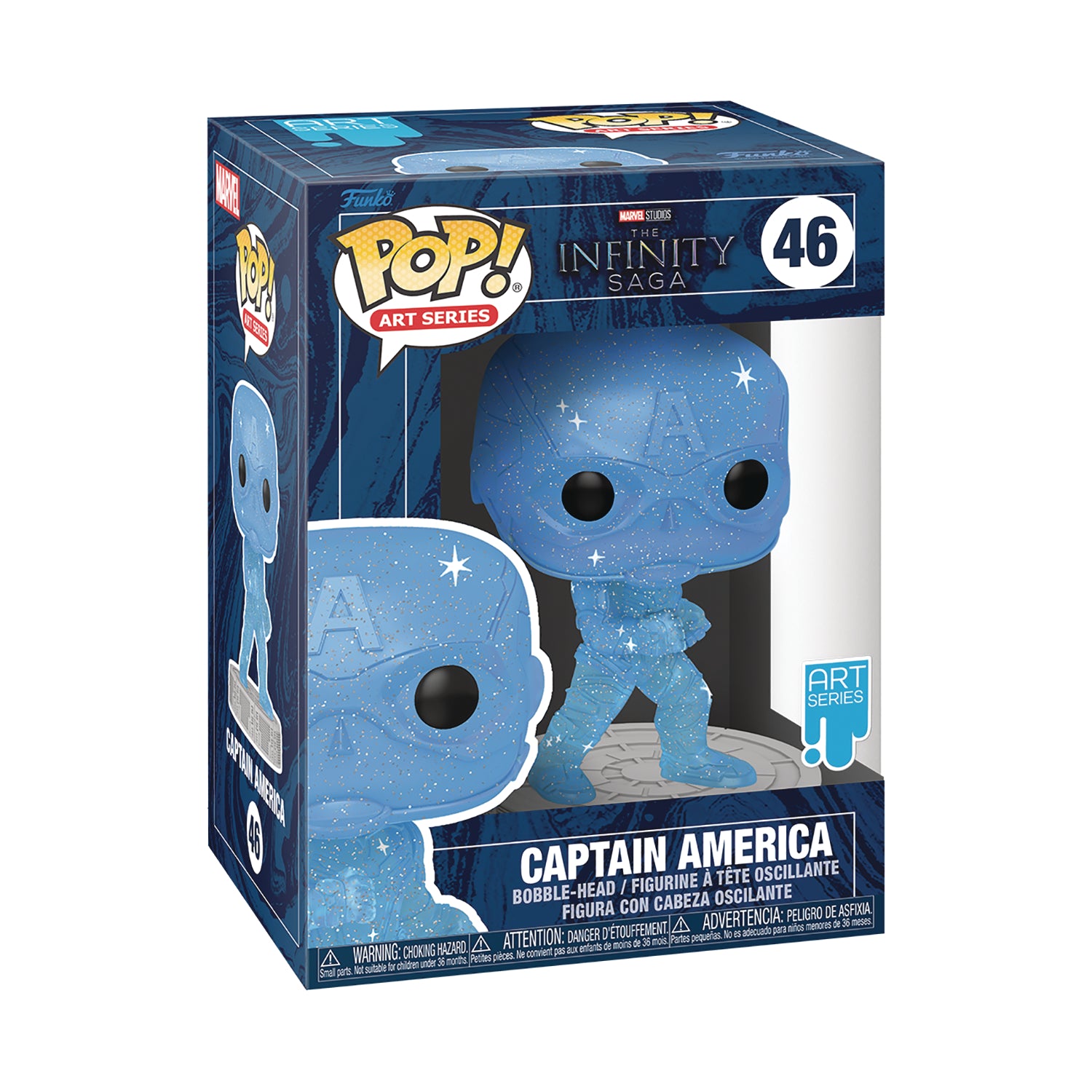 Pop Artist Series Infinity Saga Cap America Bu