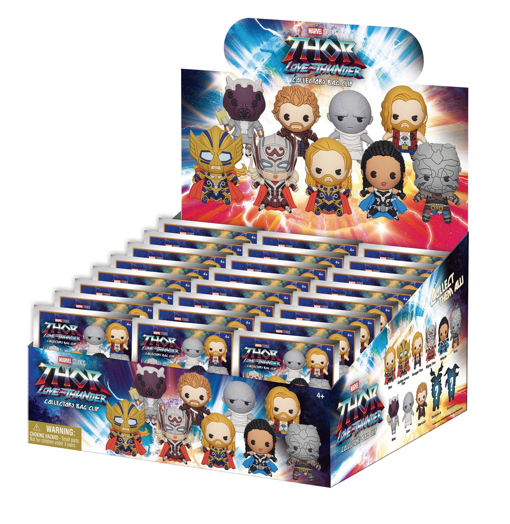 Thor Love & Thunder 3D Foam Bag Clip Blind Mystery Bag