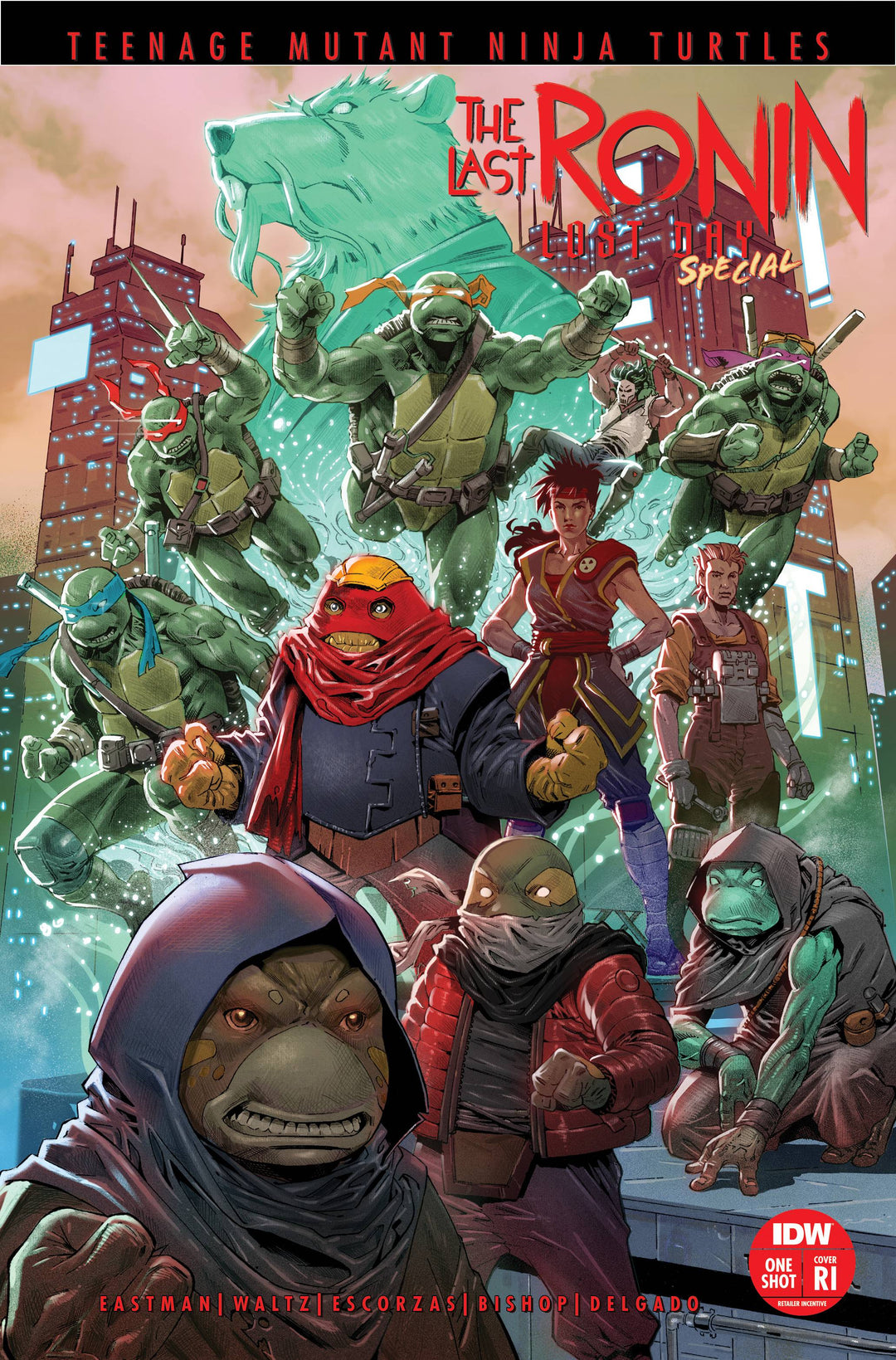 Teenage Mutant Ninja Turtles Last Ronin Lost Day Special Cover D 25 Copy Variant Edition Escorzas