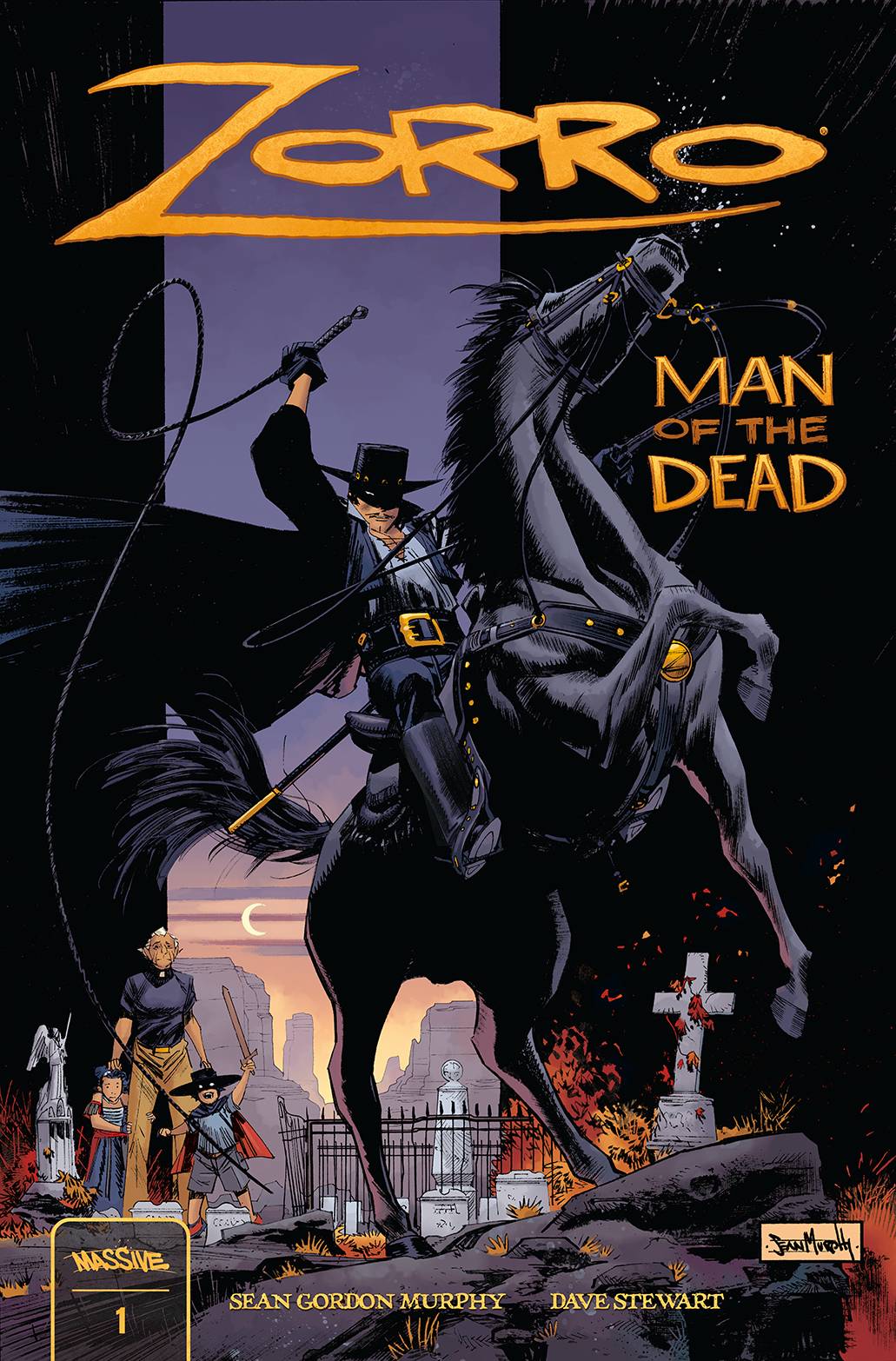 Zorro Man Of The Dead #1 (Of 4) Cover A Murphy (Mature)