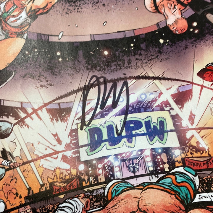 Do A Powerbomb #1 Challengers Exclusive Cover *SIGNED*