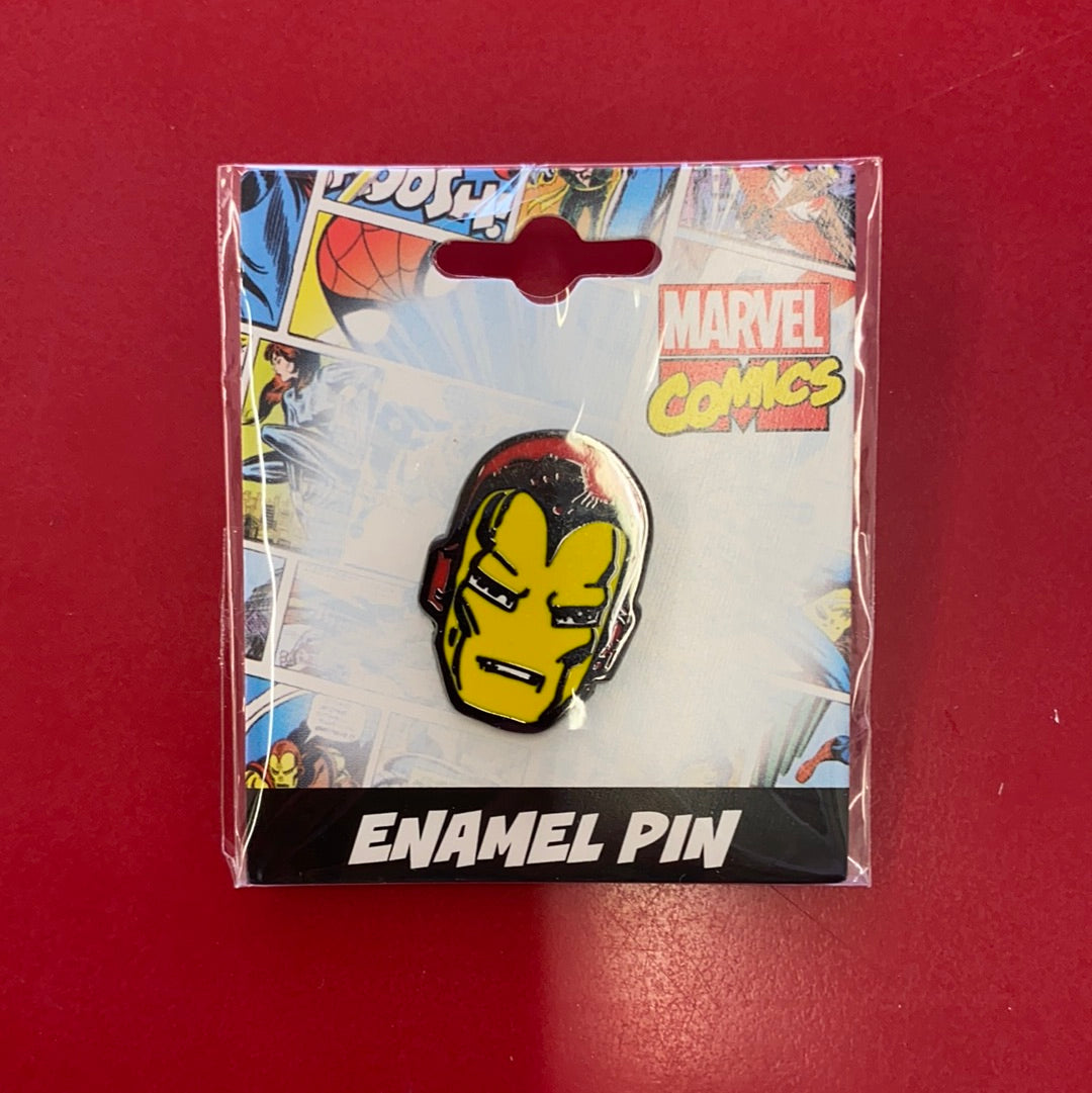 Marvel Enamel Pin Iron Man Head