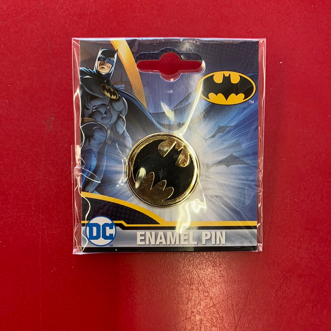 Batman Enamel Pin Symbol Round
