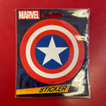 Captain America Shield Sticker