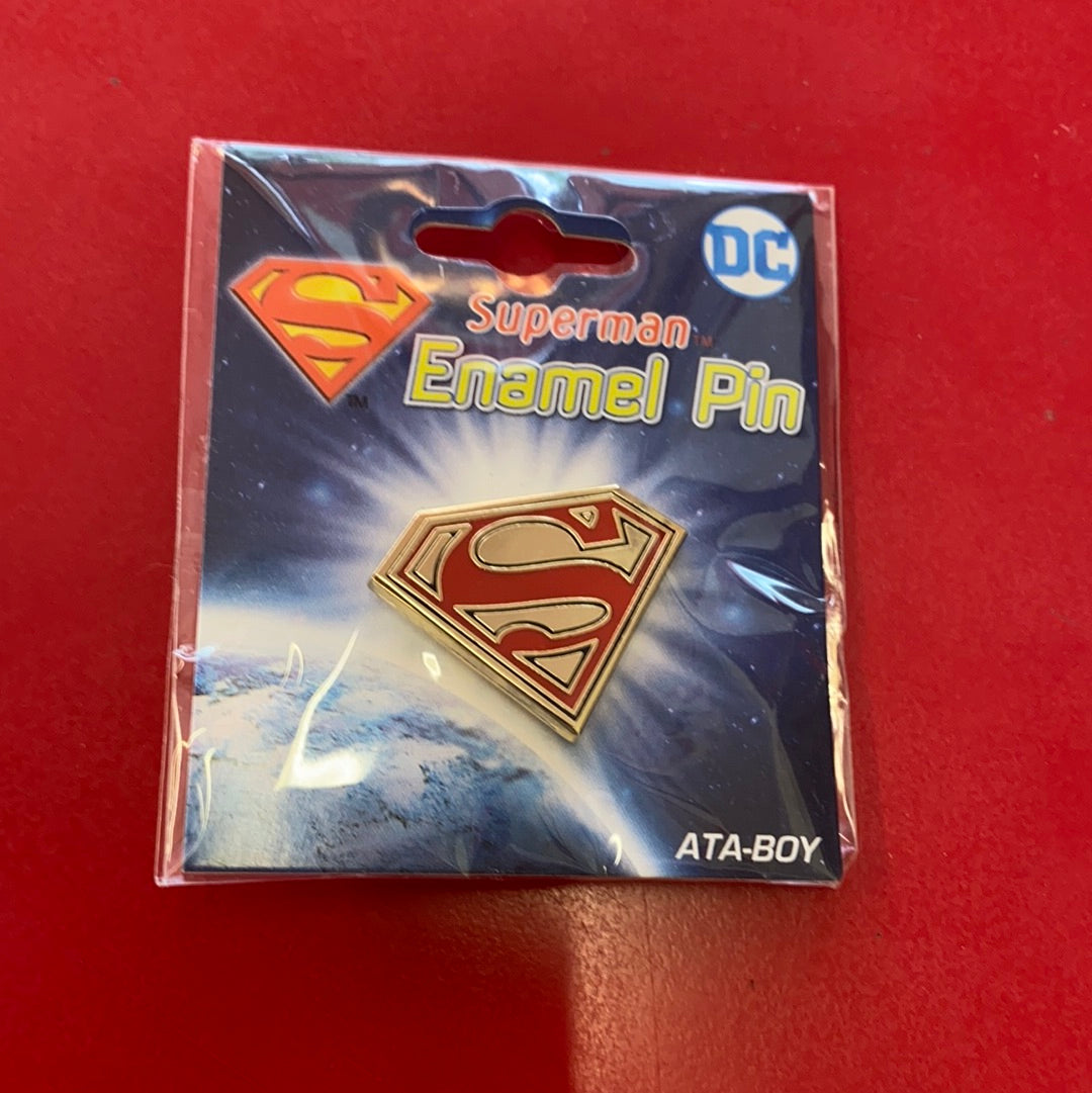 Superman Enamel Pin Symbol