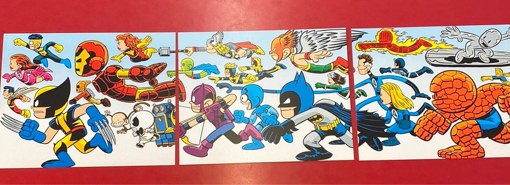 Chris Giarrusso Window Print (Set of 3)