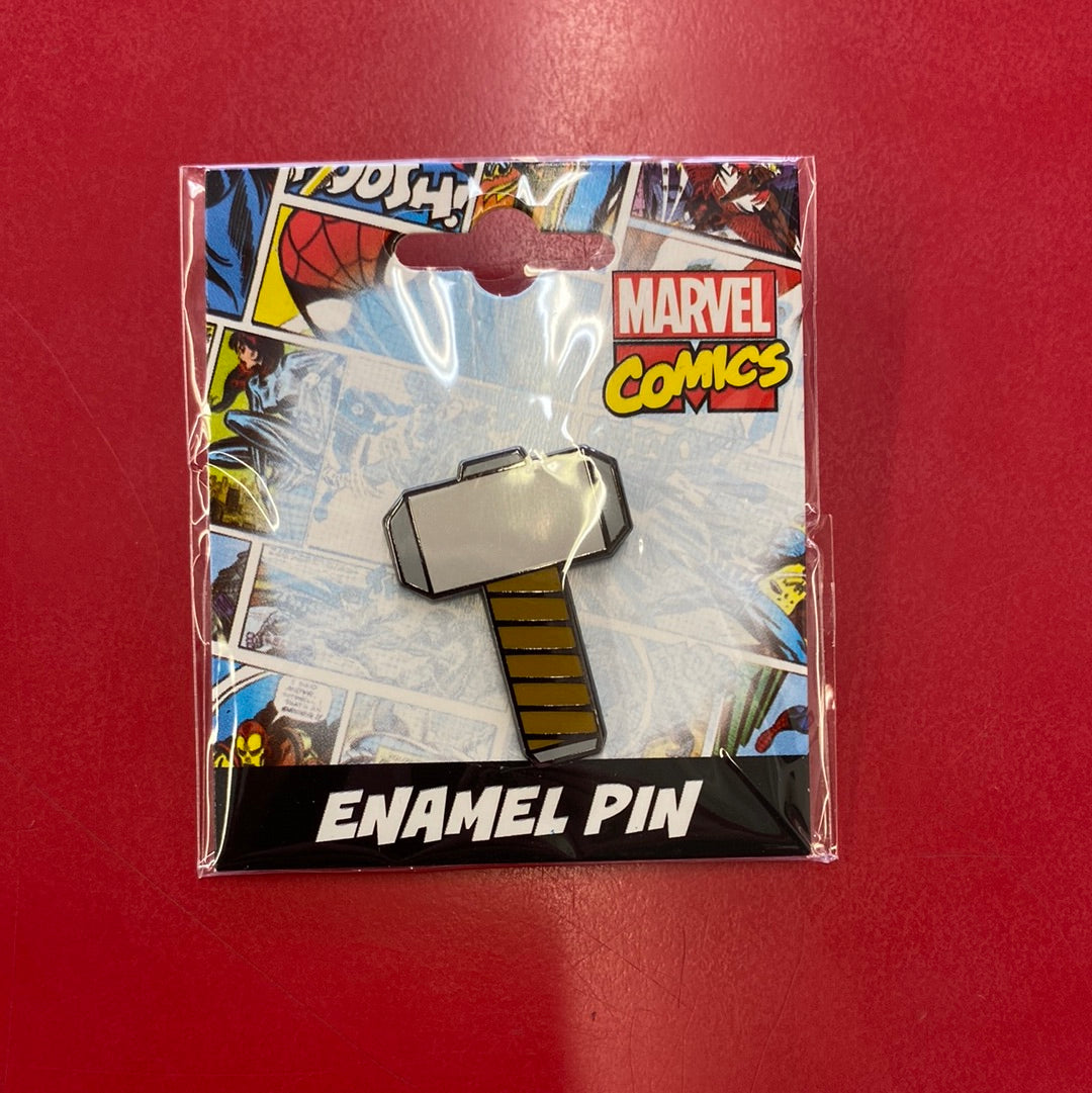 Thor Mjolnir Enamel Pin