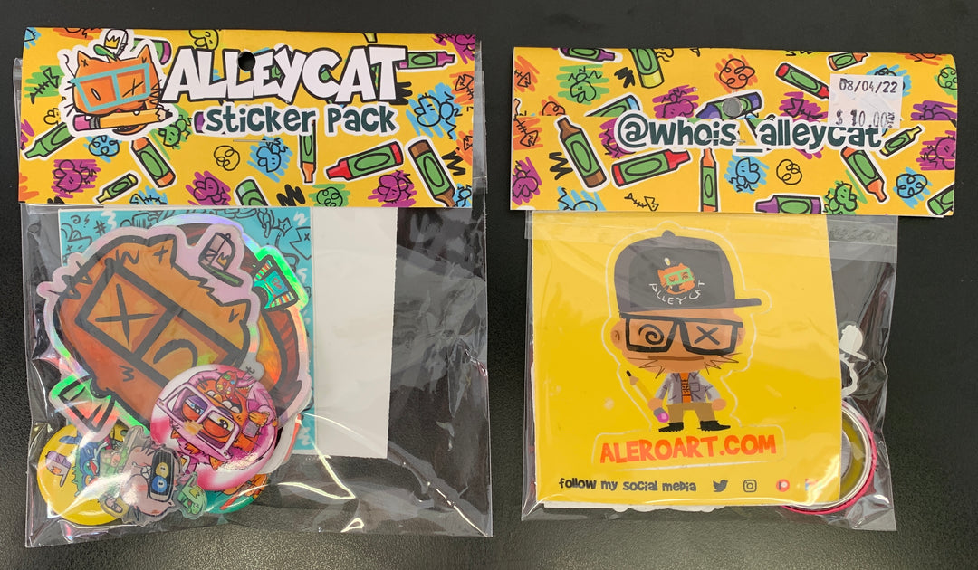 Alley Cat Sticker Pack
