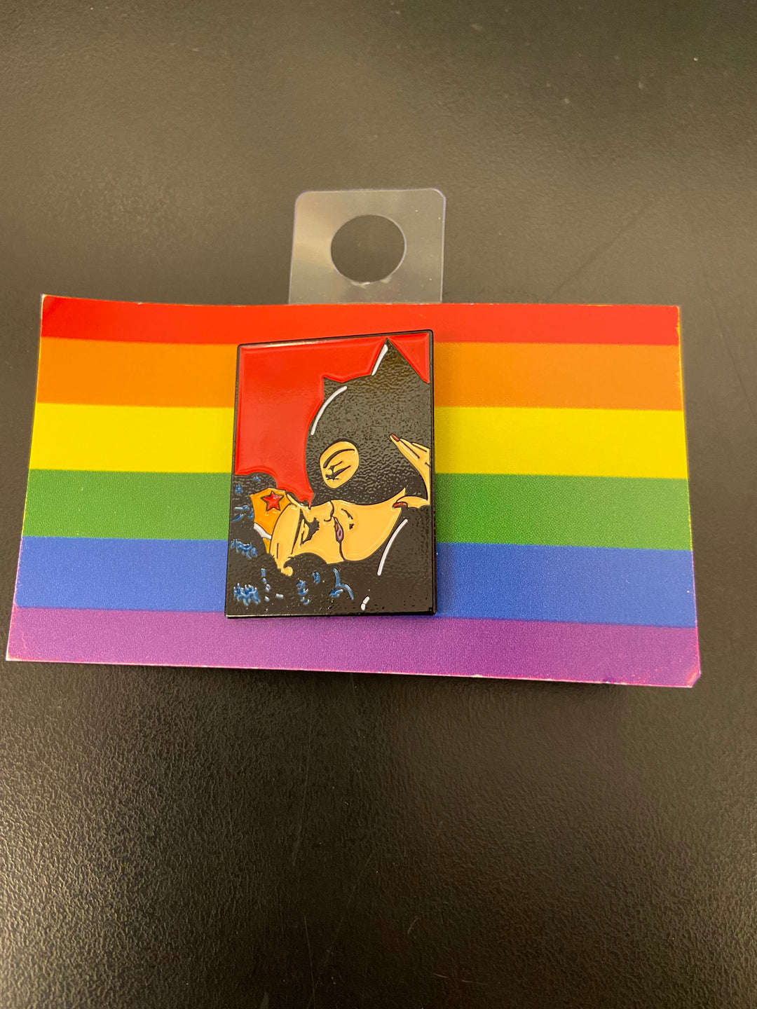 Catwoman/Wonder Woman Pride Pin