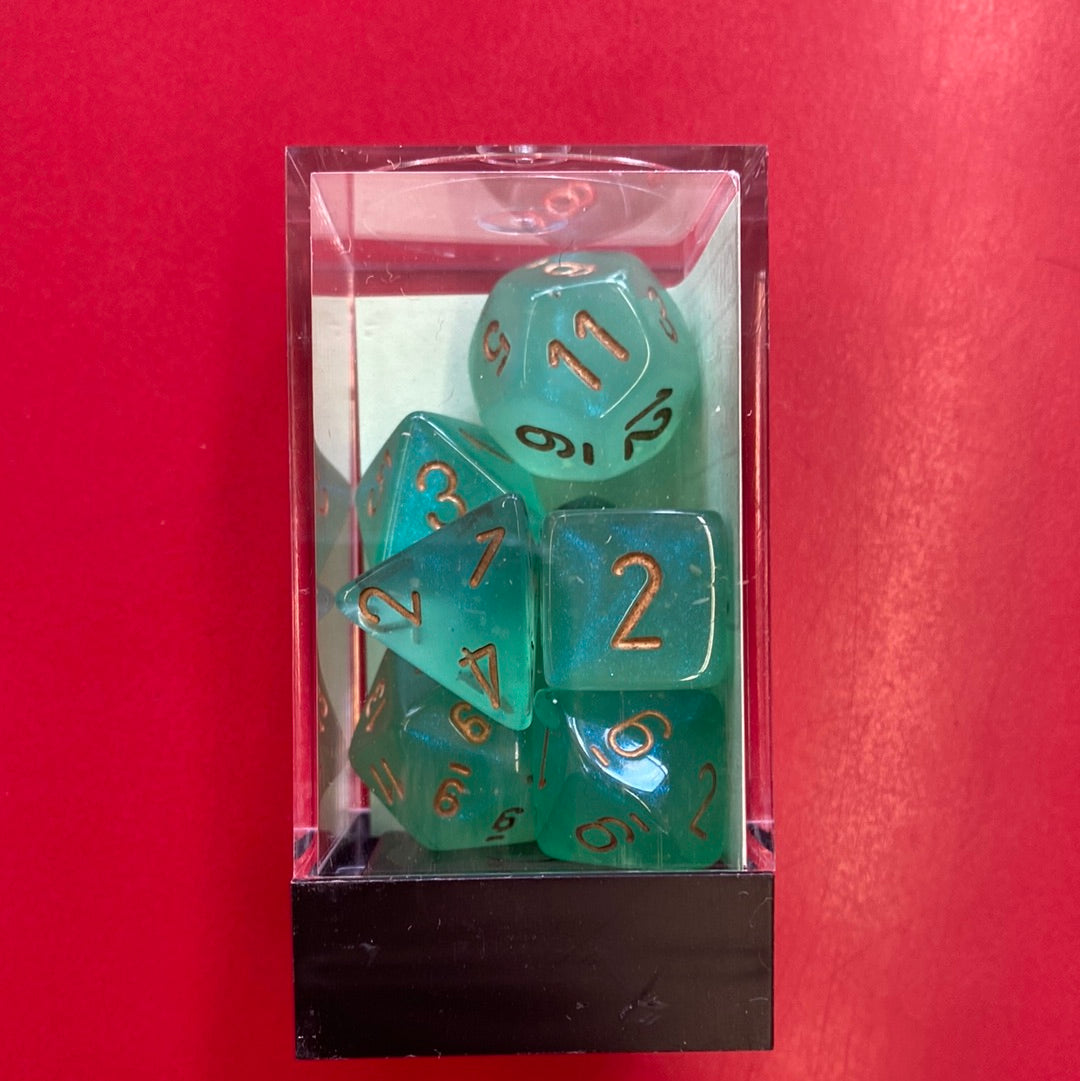 Dice 7-Die Set Borealis Luminary