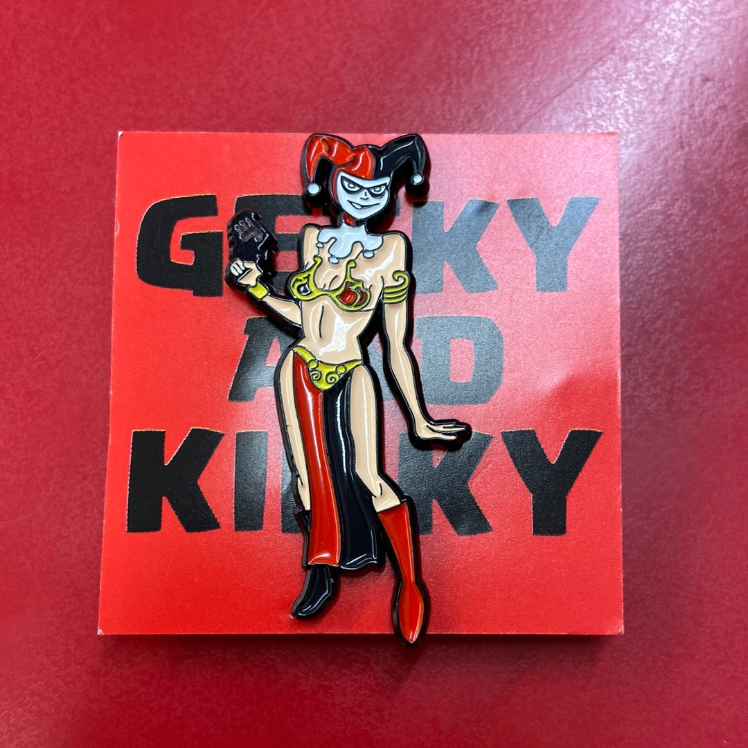 Slave Harley Enamel Pin