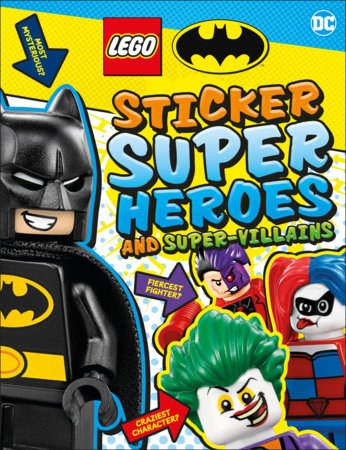 Lego Sticker Super Heroes and Super Villains