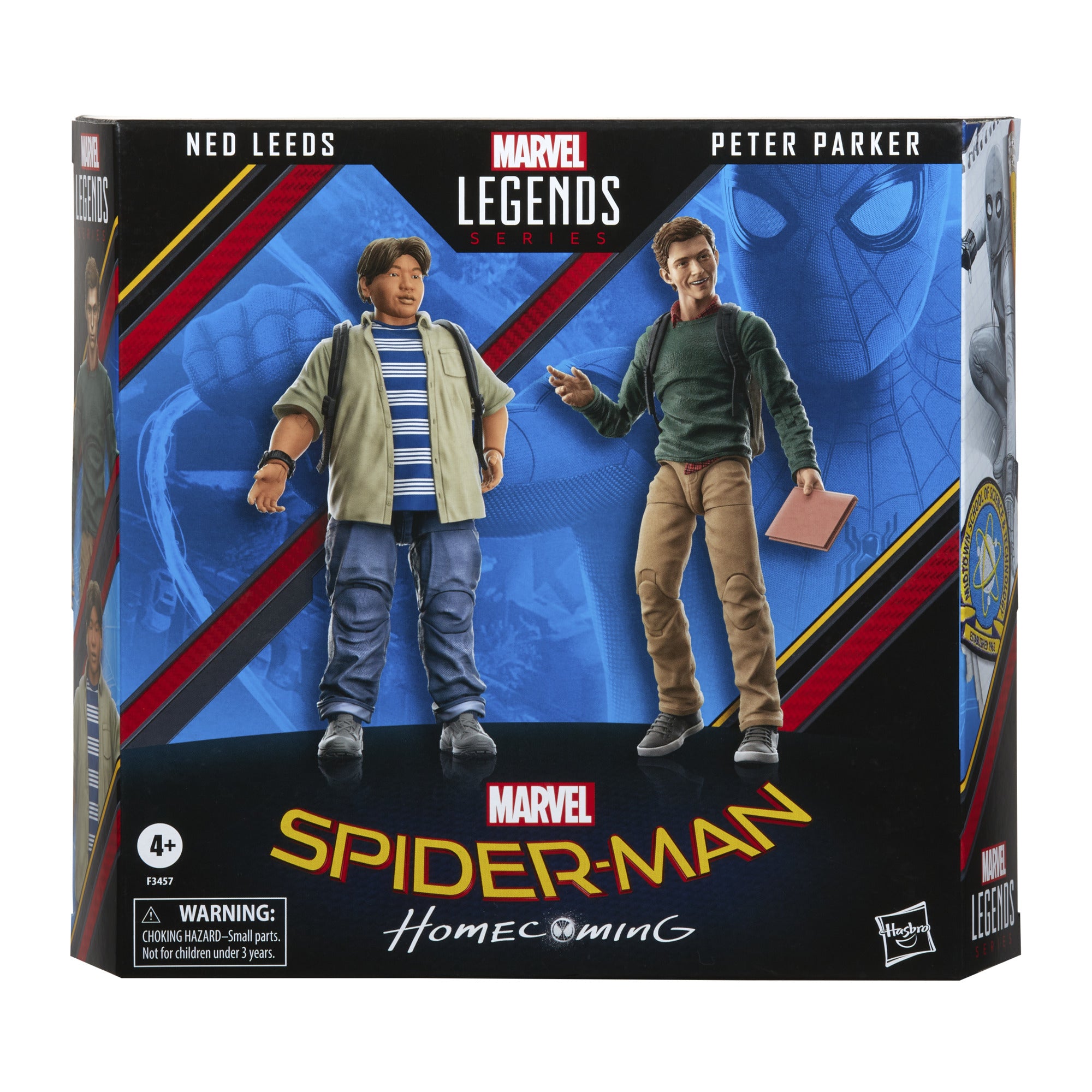 SPIDER-MAN MOVIE LEGENDS 6IN NED & PETER 2PK