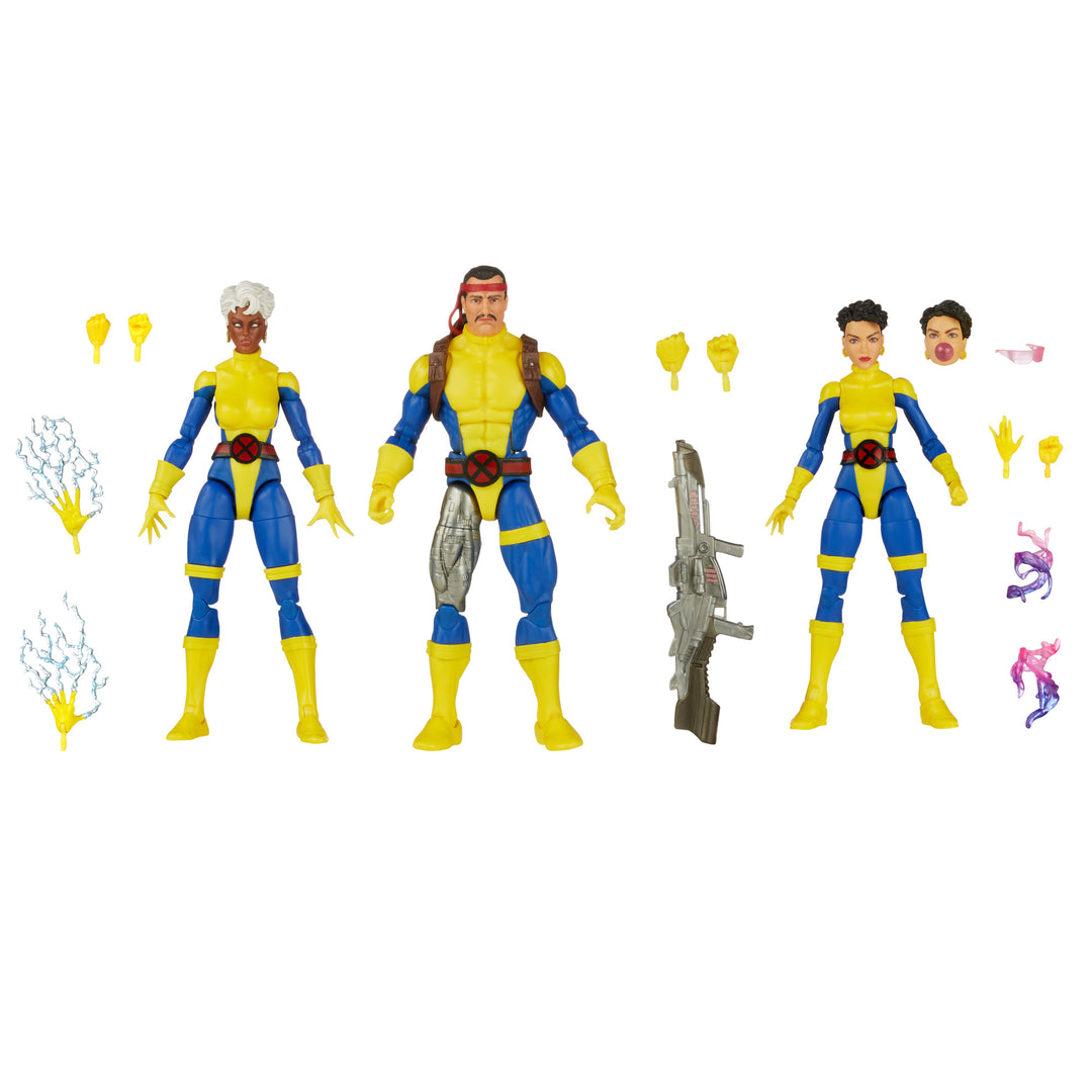 Marvel Legends X-Men Storm Forge Jubilee 3-PK